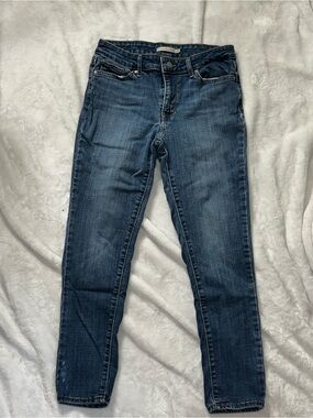 Levi's Dark Wash Skinny Jeans